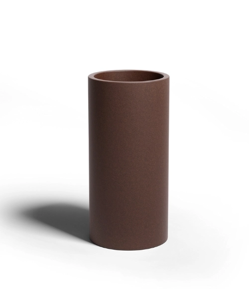 Wysoka donica ogrodowa corten effect